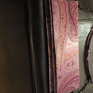 Ann Taylor Paisley Clutch